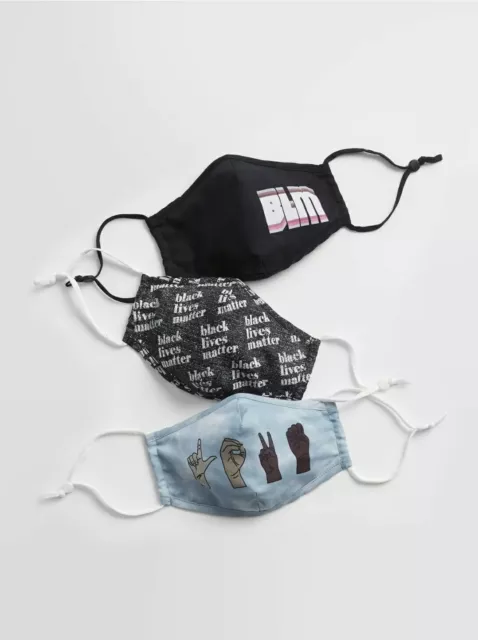 BLM  GAP 3 JOBLOT maschera viso cotone con tasca interna 3 DESIGN 🙂
