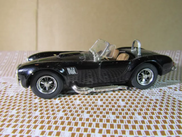 778X Box 8411 Italie Shelby AC Cobra Spider 1962 Noir 1:43