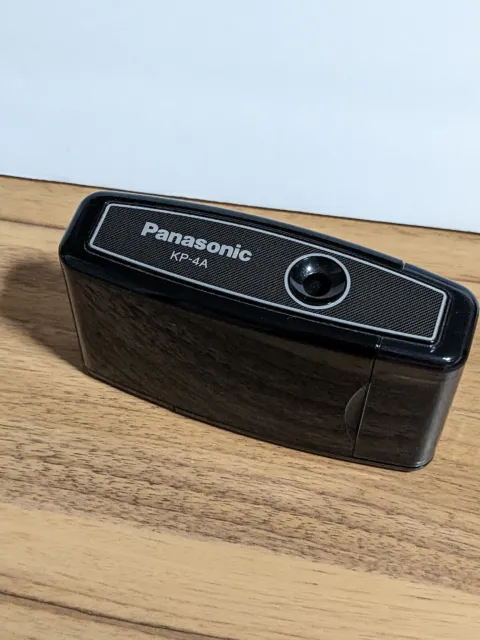 Panasonic KP-4A Electronic Battery-Operated Pencil Sharpener Portable - Tested