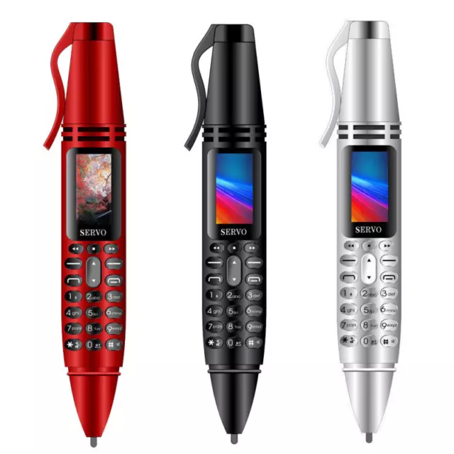 Mini Cell Phone Pen Bluetooth Dialer 0.96" Mobile Phone 2G GSM Cellphone