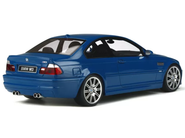 BMW e46 M3 Coupe 2000 laguna seca blue V02 modelcar OT880 Otto 1:18 2