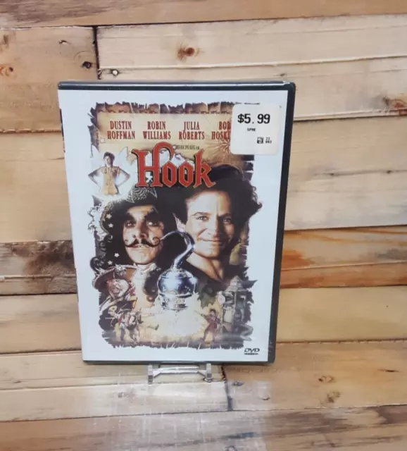 HOOK DVD NEW / Sealed Robin Williams Julia Roberts $6.95 - PicClick