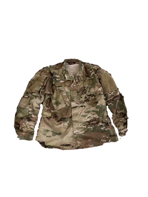 US Army Camo OCP Combat Uniform ACU Multicam Blouse Coat Size Medium Regular