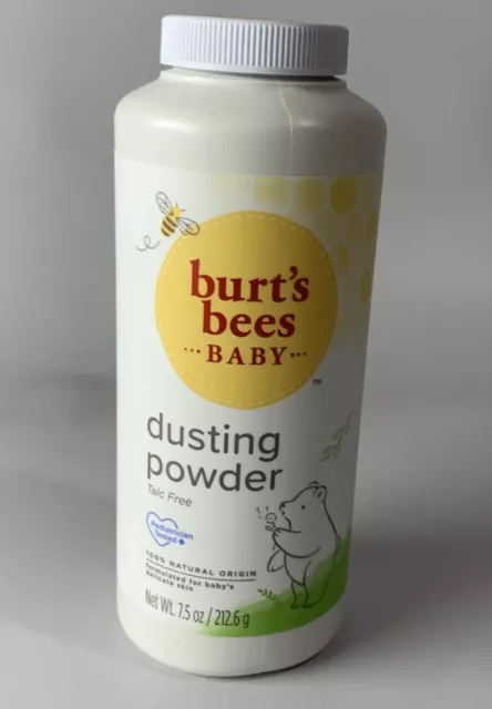 Burt's Bees Baby 100% Natural Dusting Talc-Free Baby Powder, 7.5 Oz