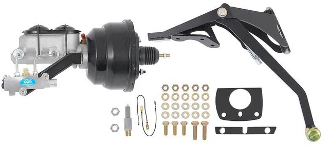 1955-59 Chevrolet and GMC Truck Midnight Series Firewall Booster Combo Kit