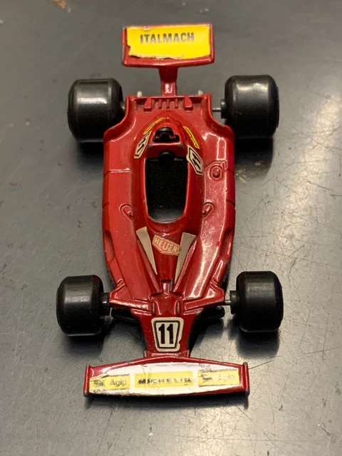 Maquette Polistil Toschi Ferrari 312 T2 F1 1/6 – Niki Lauda / Gilles Villeneuve – Édition Limitée