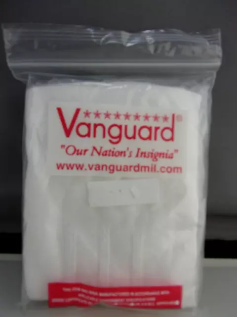 NIP-Vanguard White Cotton Gloves-Snap Wrist-Ex-Large/XL CU 7114-Police