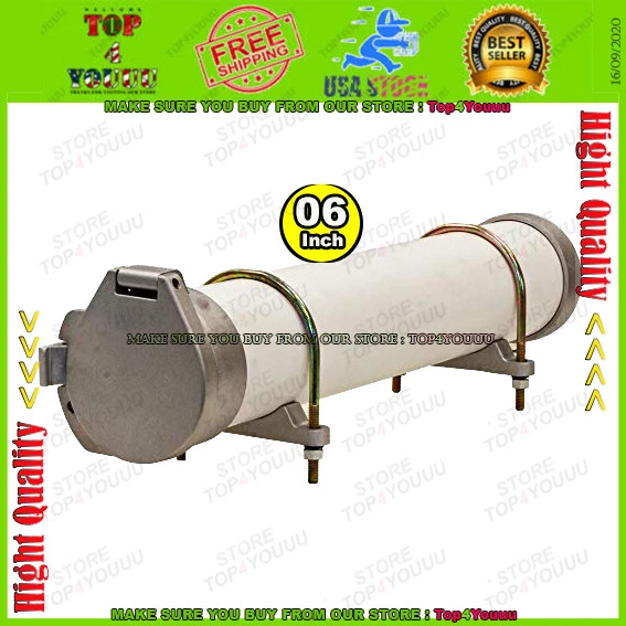 6 IN LOCKABLE Conduit Carrier Kit Van Roof Top Mount PVC Tube Pipe