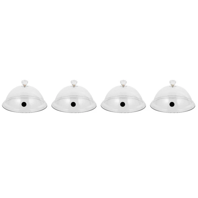 4x tenda protezione mangime cupola affumicatrice copertura per alimenti a microonde