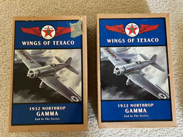 1994 Wings of Texaco 1932 Northrop GAMMA Airplane Bank 2nd in Series ERTL B223 2