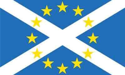 Scotland In Europe Flag St Andrews Cross Scotland Scottish  5Ft X 3Ft