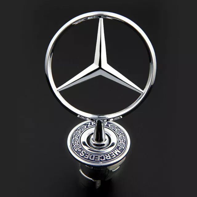 Emblem Stern Motorhaube Logo für Fit Mercedes-Benz W220 W211 W202 W203 W210 DE++