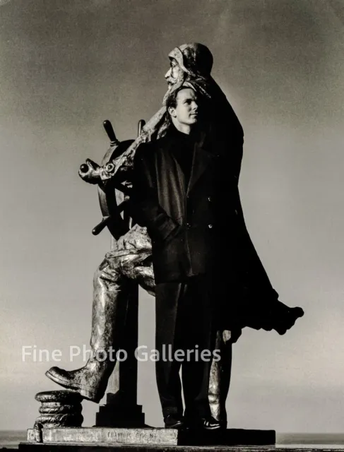 1988 Vintage Prince Albert Of Monaco By HELMUT NEWTON Duotone Photo Art 16X20