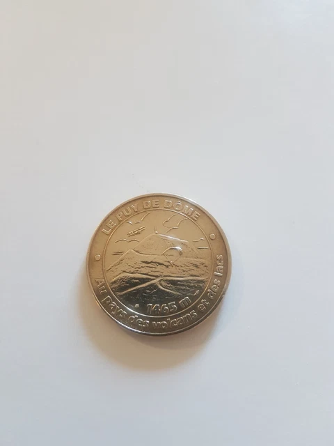 jetons touristiques monnaie de paris 1996 Le PUY DE DÔME
