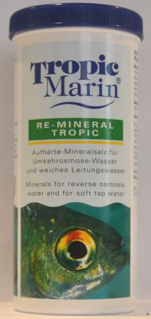 Tropic Marin Re-Mineral Tropic Minerales para ósmosis inversa Agua 200 g