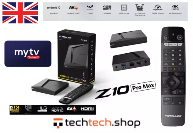 Buy Formuler Z11 Pro Max Android 11 IPTV Box 4K 4/32GB Online