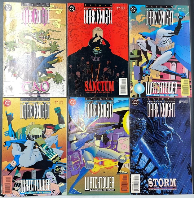Batman Legends of the Dark Knight Lot #5 DC comics series from the 1990s