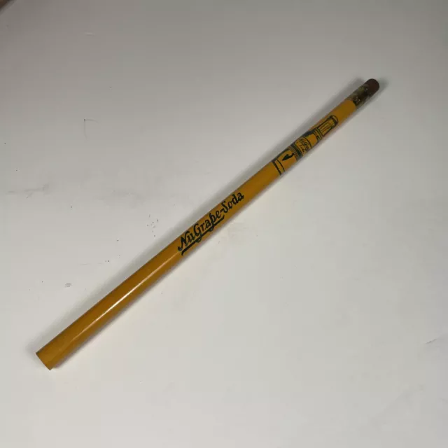 Vintage Original NuGrape Soda Pencil 40's 50's NOS