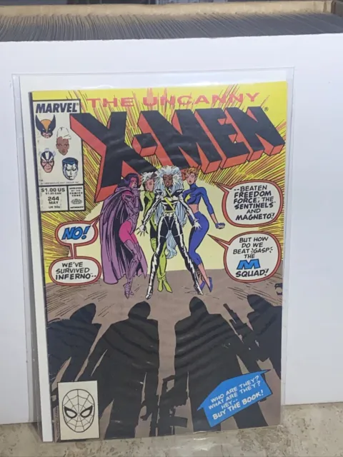 The Uncanny X-Men #244 (1st. App. Jubilee 1989 Marvel Comics)