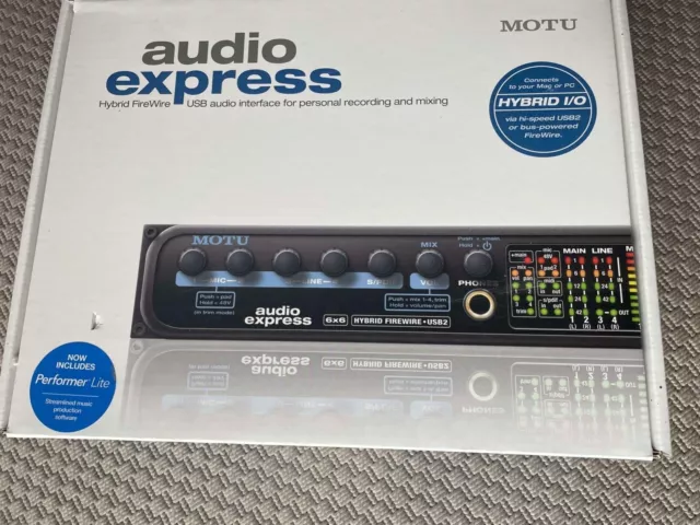 MotU AUDIO Express   Firewire / USB 2.0 Audiointerface, 24-Bit / 96 kHz
