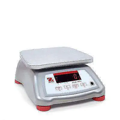 OHAUS VALOR V41XWE6T 6000g 1g WATER RESISTANT COMPACT FOOD SCALE 2YWRRNTY NTEP
