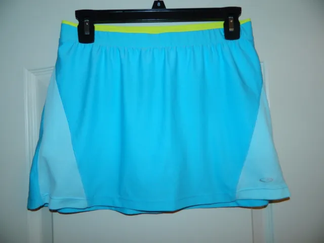 Girl's Turquoise Tennis Skirt Size Large 16/18 by Champion