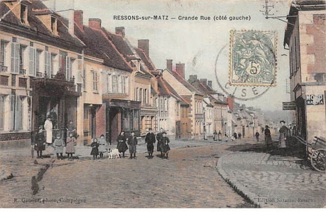 60 - RESSONS SUR MATZ - SAN65426 - Grande Rue - Côté Gauche