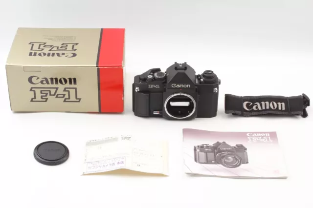 [N MINT++ in BOX] Canon NEW F-1 F1 Eyelevel 35mm SLR Film Camera Body From JAPAN