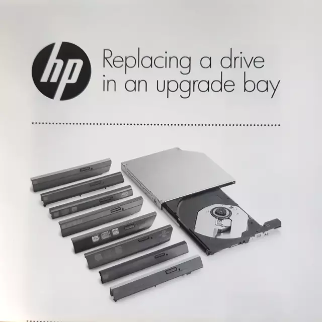 HP Upgrade Bay HP DVD±RW Brenner mit 8 Blenden für HP Elitebook / HP Probook