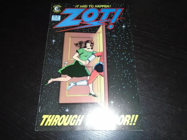 ZOT! #8  Scott McCloud Eclipse Comics 1985  NM