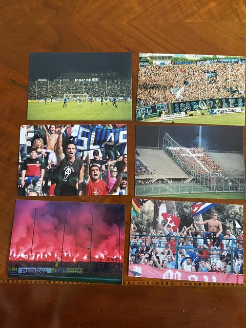 Lot De 8 Photos Ultras – Rangers Desperados, état Excellent