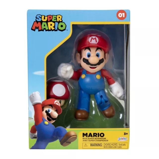Super Mario - Mario 10 cm Figur (Sammlerbox) (NEU & OVP!)