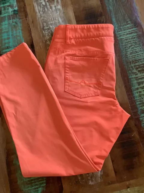 Alberto 3/4 Hose,  Schönes Orange, Gr. 36 Sehr guter  Zustand