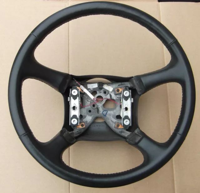 ⭐ 1999-2002 Chevrolet CHEVY Silverado GMC Sierra Steering Wheel Leather 1500 HD