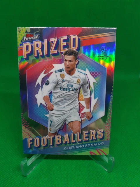 CRISTIANO RONALDO PREMIATI calciatori Topps Finest UCC 2023-24 Real ...