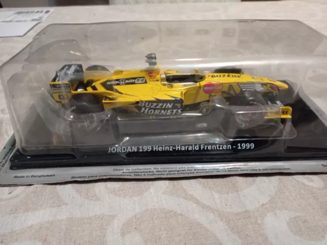 070  1/24 F1 Jordan 199 Frentzen 1999 Centauria Panini Atlas  Blister Rotto