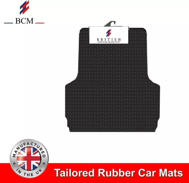 Fits Nissan Navara NP300 2016-On Rear Loadspace 3mm Rubber Mat When Liner Fitted