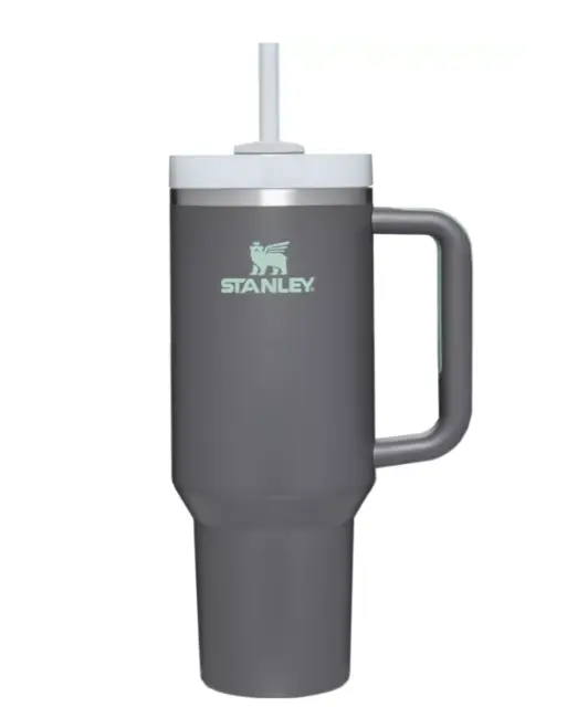 NEW Stanley 40 oz. Quencher H2.0 FlowState Tumbler, Color Charcoal