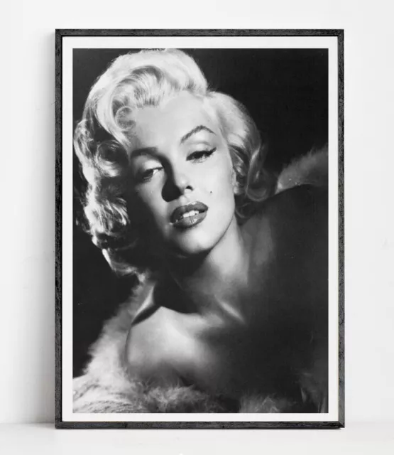 Marilyn Monroe Wall Art Print Poster Interior Decor Picture High Quality Size A4