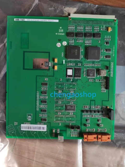 1PCS ABB T&D MOD-BUS BOARD 750079/801 REV 2.2 (by DHL or Fedex) #U4005D YG