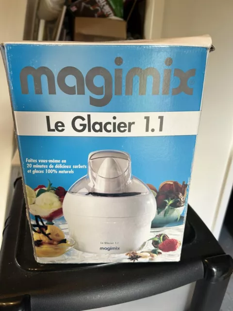 Magimix Le Glacier 1.1L White | ICE CREAM OR SORBET MAKER