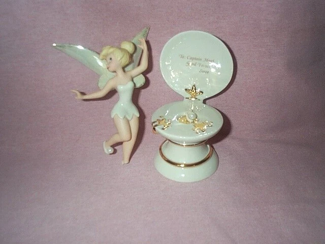 Lenox Disney Peter Pan's Tinker Bell To Captain Hook Disney Showcase  (broken)