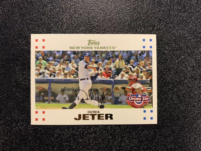 DEREK JETER 2007 TOPPS Opening Day #46 *SHARP*