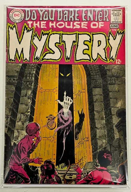 DC Comics Silver Age House of Mystery Key Issue 174 Higher Grade VG 1st Horror