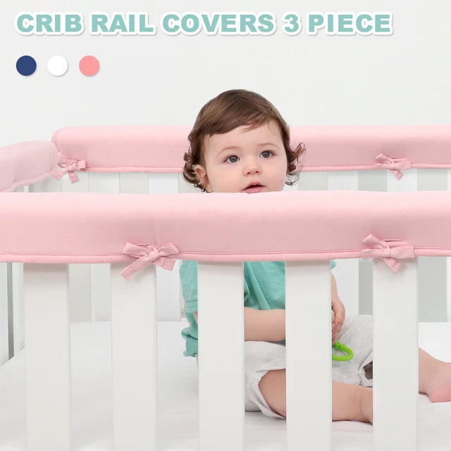 Organic cotton discount crib rail cover
