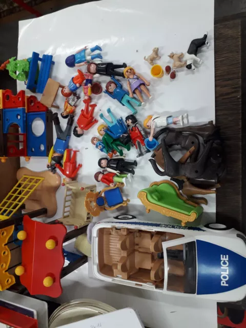 LOT Playmobil  pièces accessoires vrac