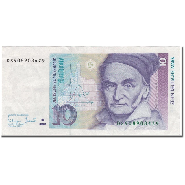Pièce 10 Deutsche Mark Argent 1992 – Allemagne – Pour Le Mérite – Collection