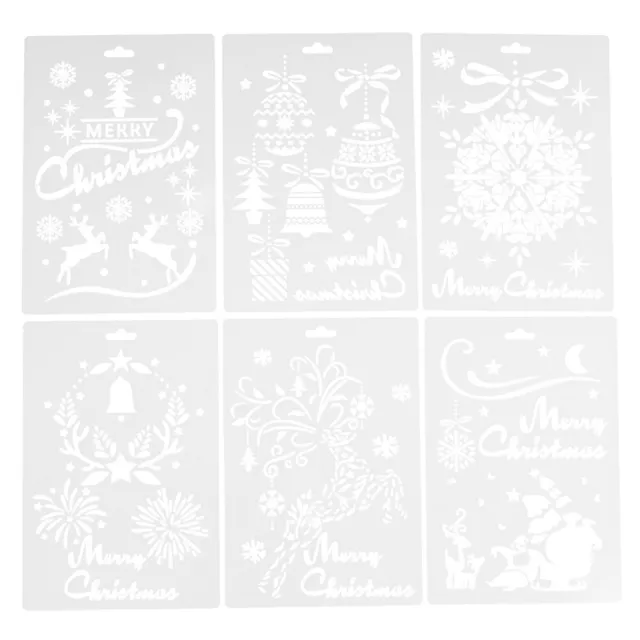 12 hojas plantilla de dibujo de Navidad colorear para Navidad decoración de Navidad