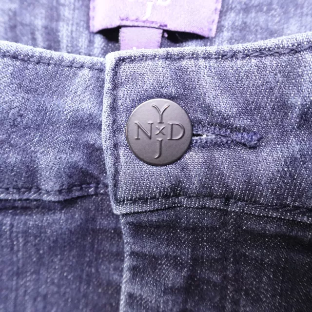NYDJ Jeans Women's 16 Blue Billie Mini Boot Cut Lift Tuck Stretch Dark Wash 2