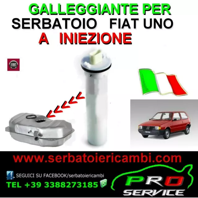 GALLEGGIANTE FIAT UNO SENSORE LIVELLO x serbatoio 83>93 cod7619532 (NO PANDA4X4)